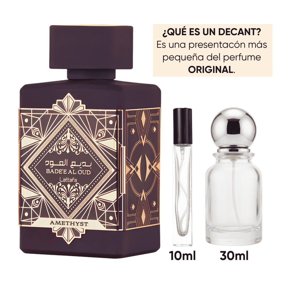 DECANT BADEE AL OUD AMETHYST LATTAFA