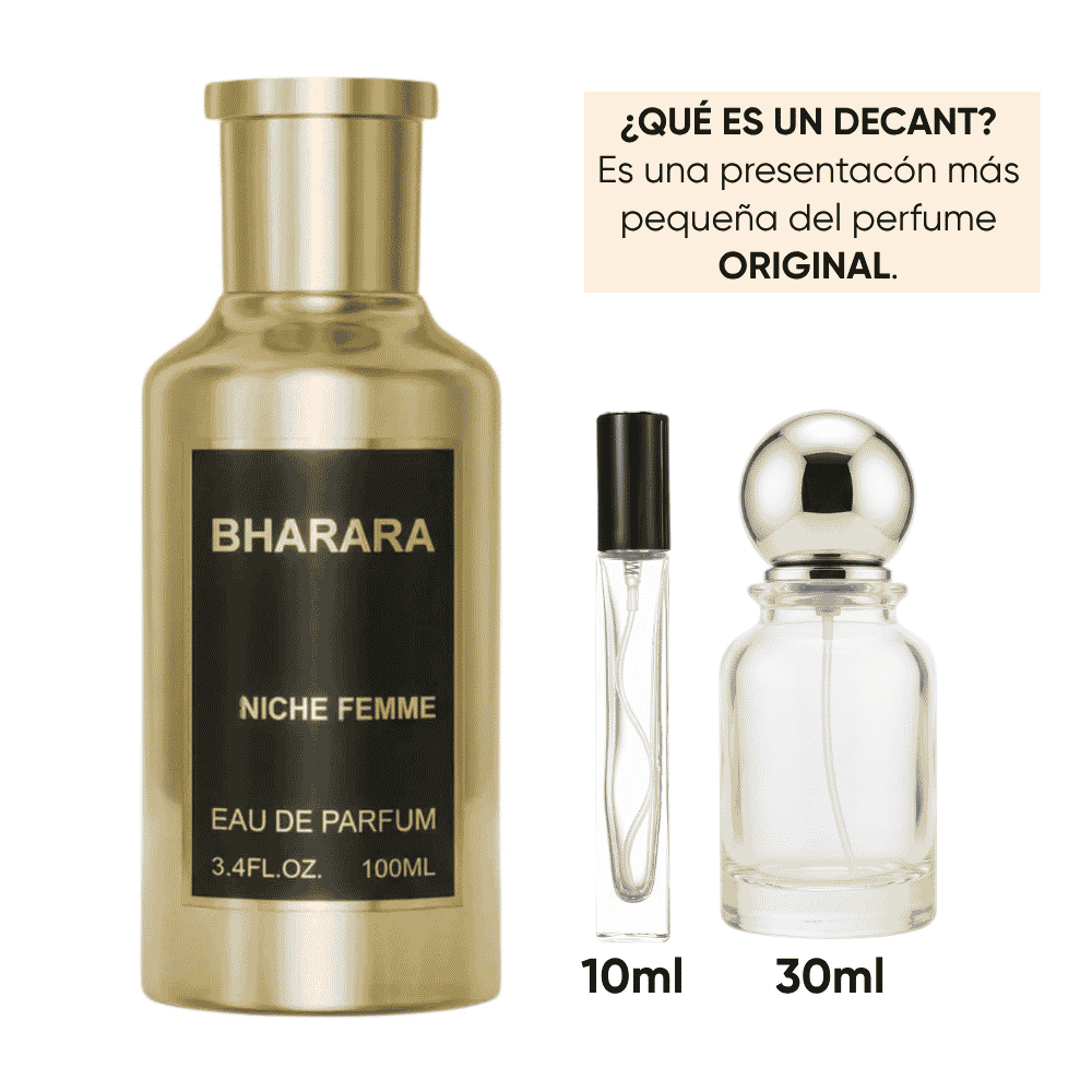 DECANT BHARARA NICHE FEMME EDP