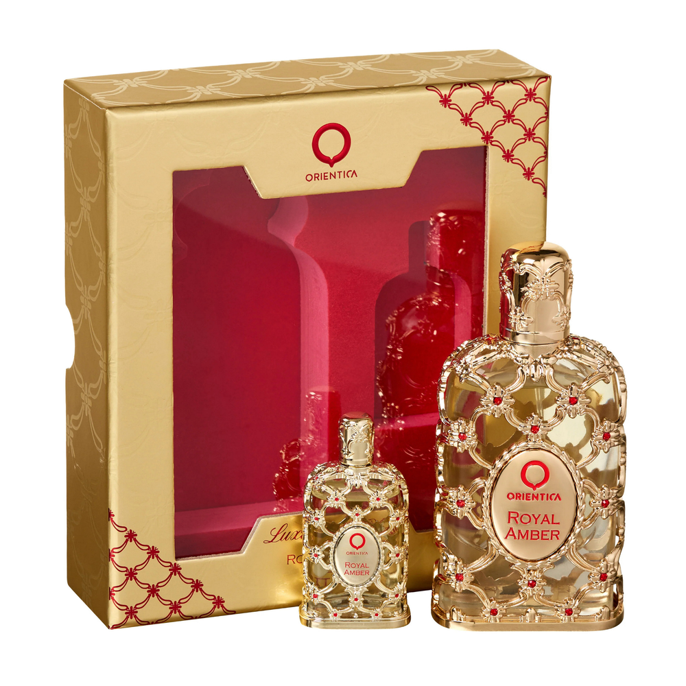 SET ORIENTICA ROYAL AMBER EDP 30ML, EDP 7.5ML