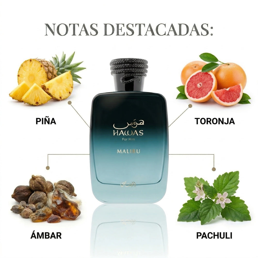 HAWAS MALIBU EDP RASASI 100ML