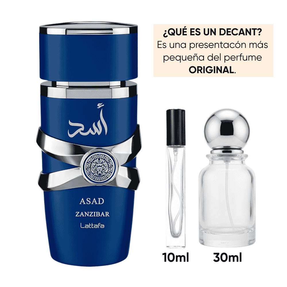 DECANT ASAD ZANZIBAR LATTAFA EDP