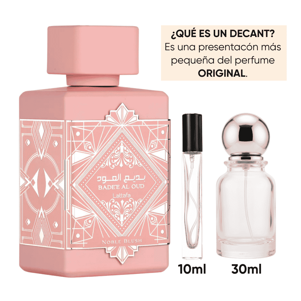 DECANT BADEE AL OUD NOBLE BLUSH LATTAFA