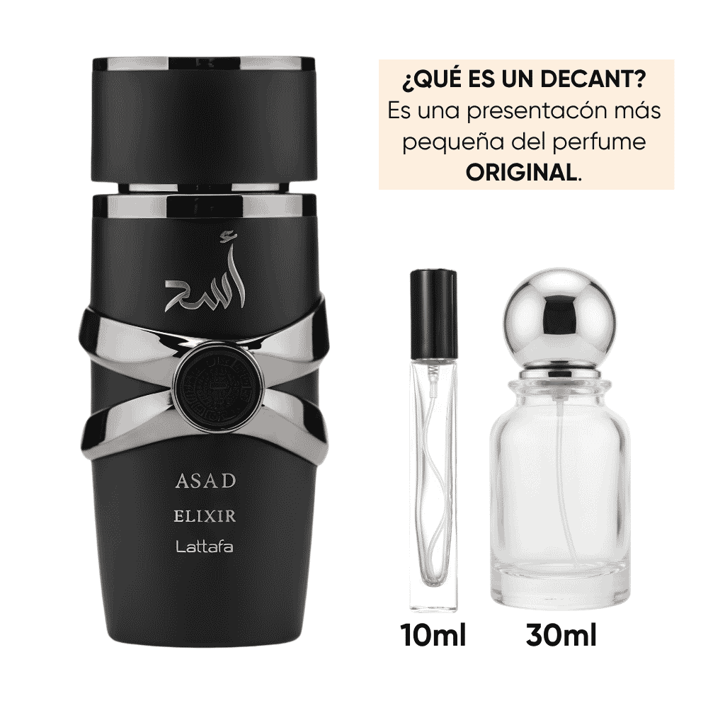DECANT ASAD ELIXIR LATTAFA EDP