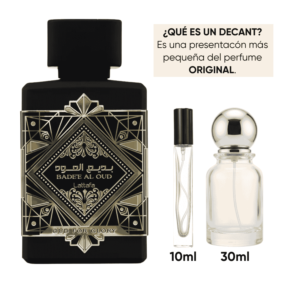 DECANT BADEE AL OUD OUD FOR GLORY LATTAFA