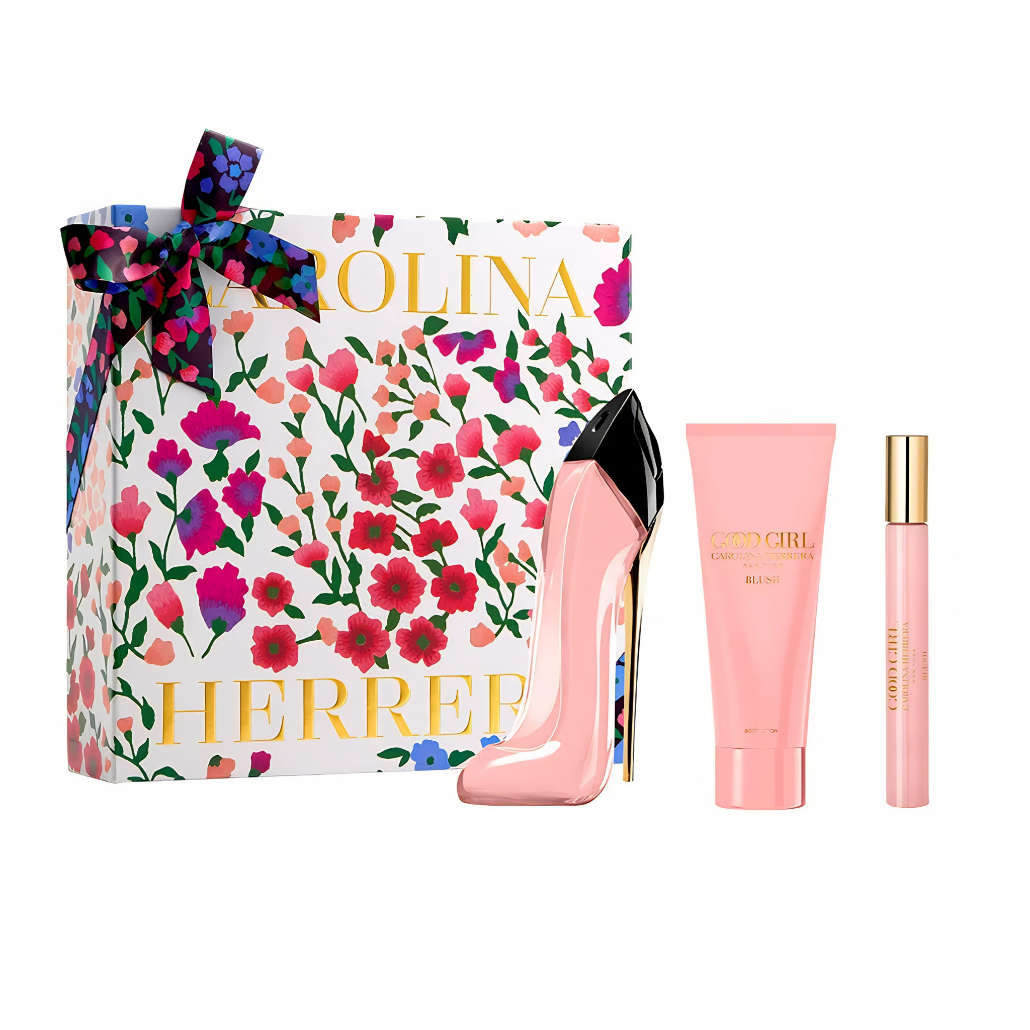 CAROLINA HERRERA SET GOOD GIRL BLUSH EDP 80ML + 10ML + BODY LOTION 100ML