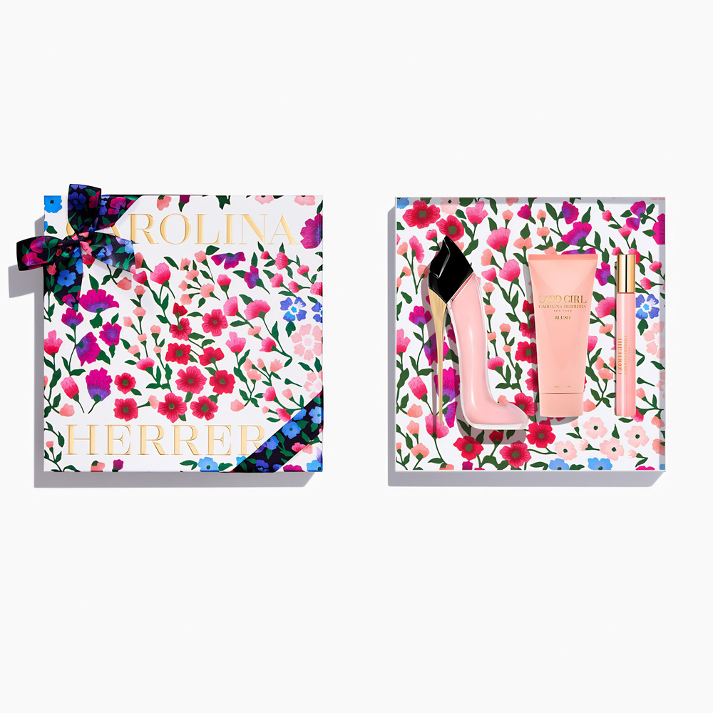 CAROLINA HERRERA SET GOOD GIRL BLUSH EDP 80ML + 10ML + BODY LOTION 100ML