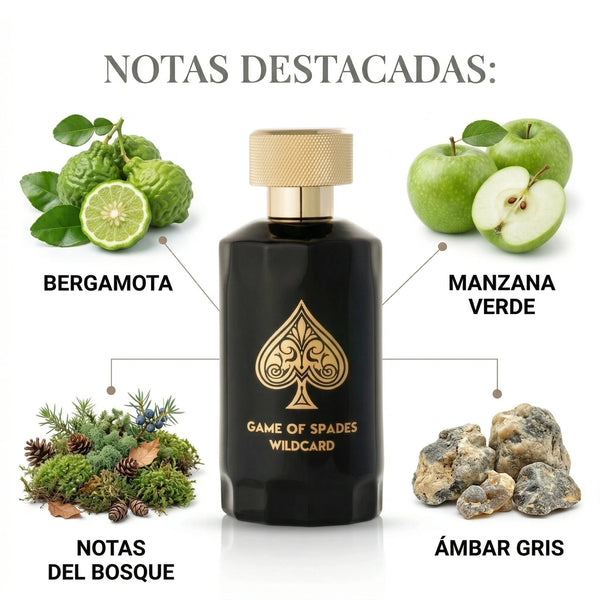 GAME OF SPADES WILCARD PARFUM 100ML JO MILANO