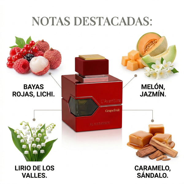 AL HARAMAIN L-AVENTURE GRAPEFRUIT EDP 100ML
