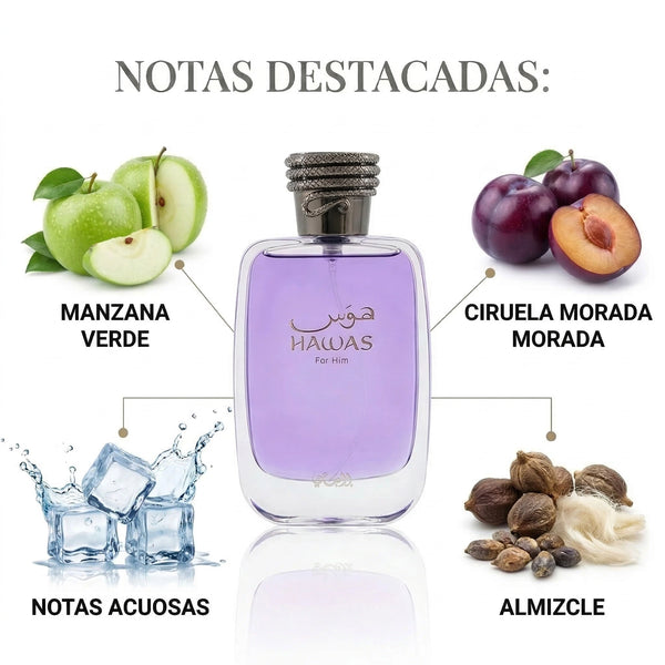 HAWAS FOR HIM EDP RASASI 100ML