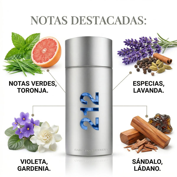 CAROLINA HERRERA 212 MEN NYC  EDT 100ML