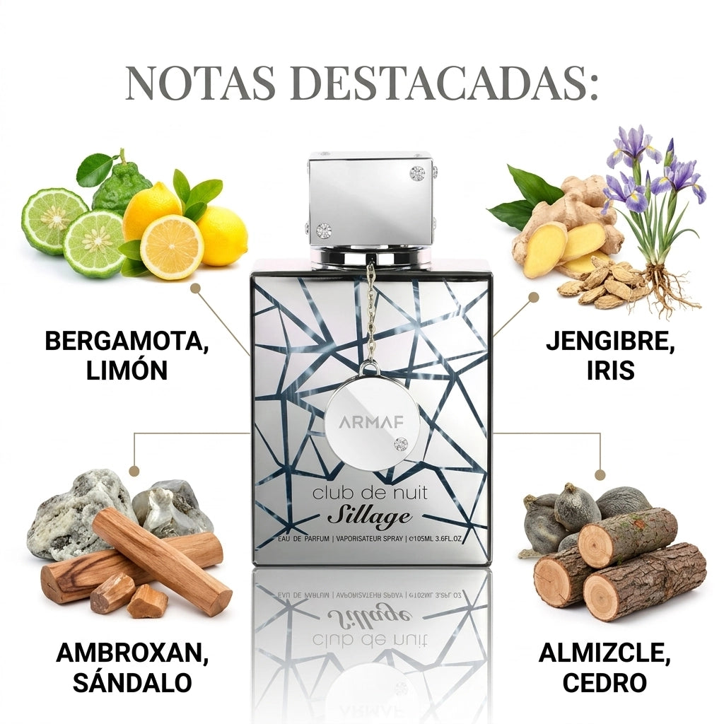 CLUB DE NUIT SILLAGE ARMAF 105ML