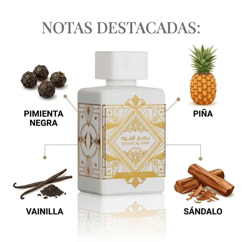 BADEE AL OUD HONOR Y GLORY LATTAFA 100ML