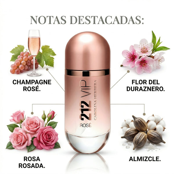 CAROLINA HERRERA 212 VIP ROSE  EDP 80ML