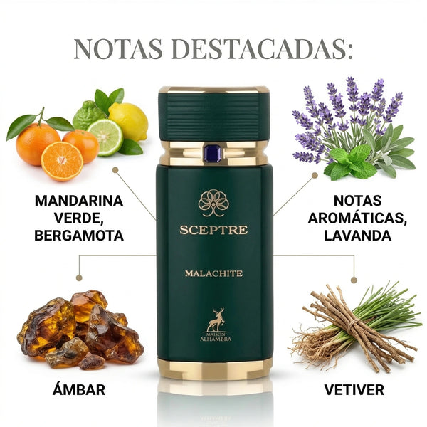 SCEPTRE MALACHITE EDP 100ML MAISON ALHAMBRA