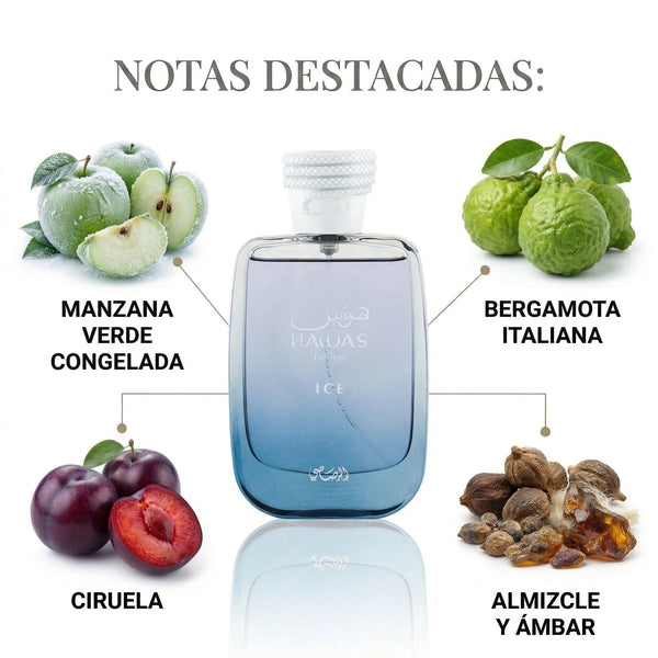 HAWAS ICE EDP RASASI 100ML