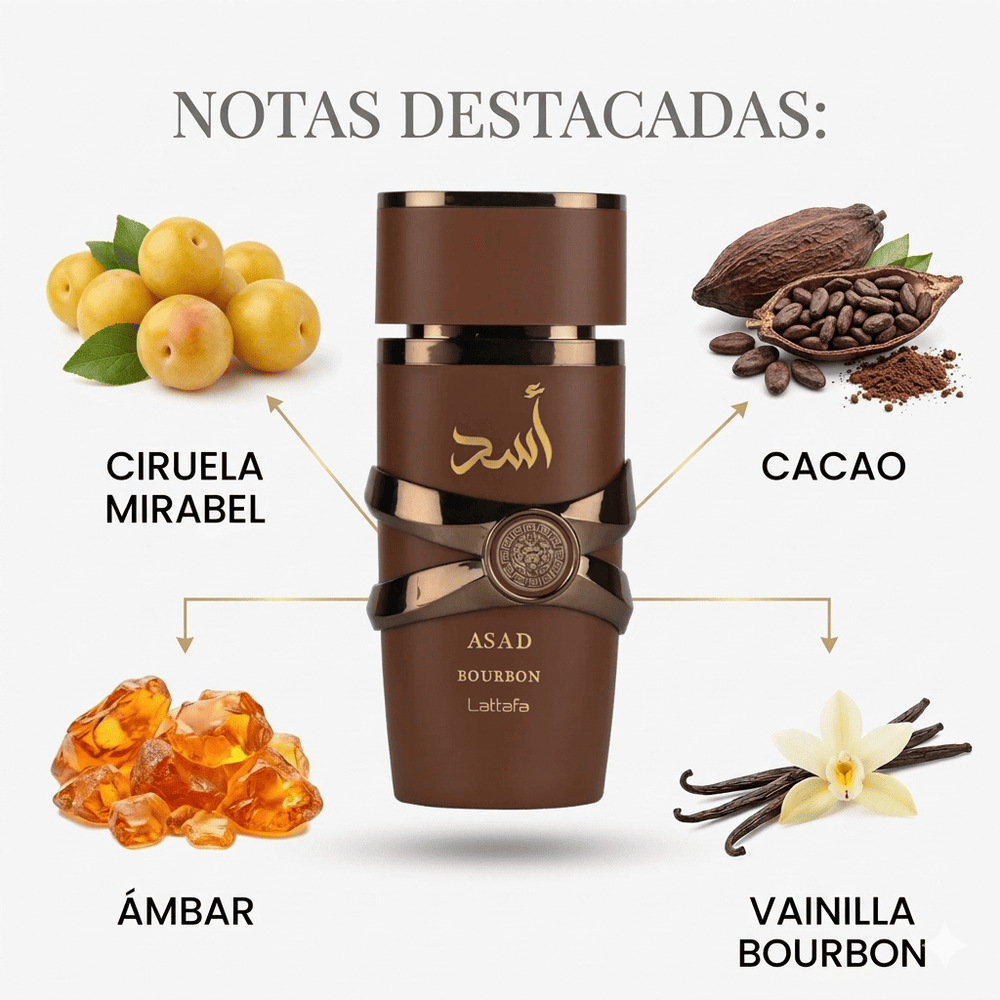 ASAD BOURBON LATTAFA EDP 100ML