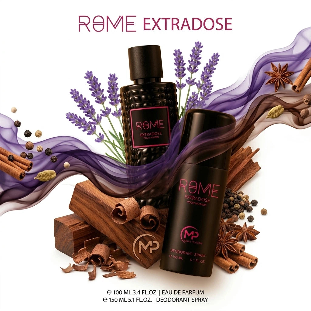 ROME EXTRADOSE SET PERFUME 100ML Y DESODORANTE 150ML