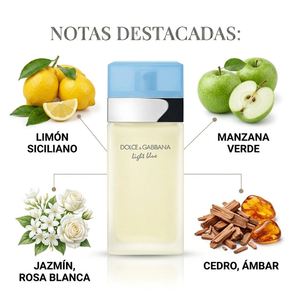 LIGHT BLUE EDT 100ML DOLCE Y GABBANA