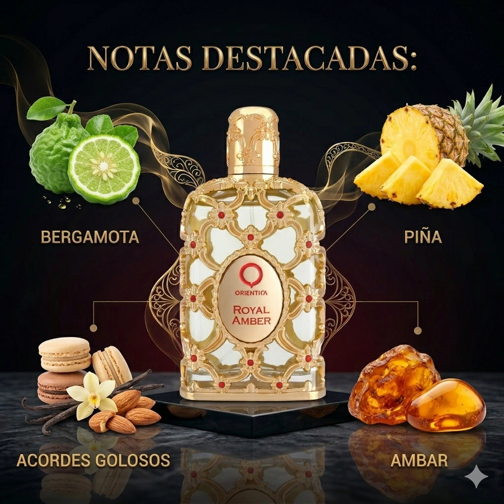 SET ORIENTICA ROYAL AMBER EDP 30ML, EDP 7.5ML