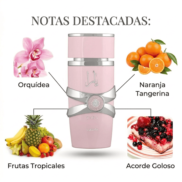YARA ROSA LATTAFA EDP 100ML