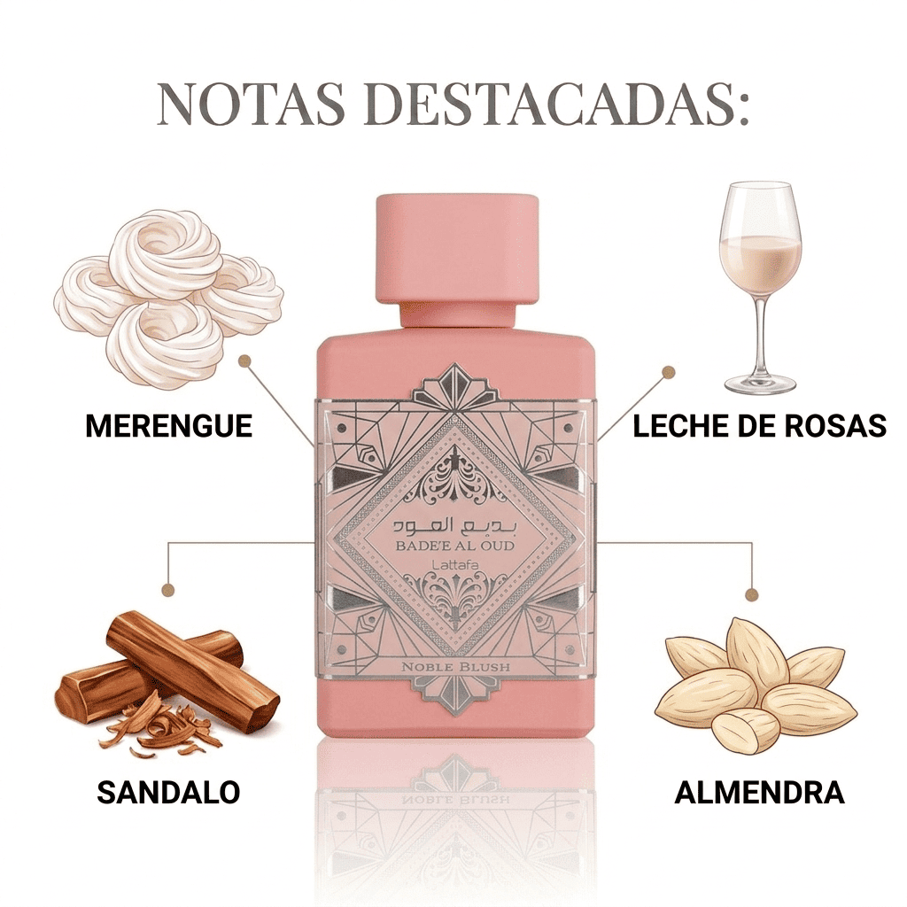 BADEE AL OUD NOBLE BLUSH LATTAFA 100ML
