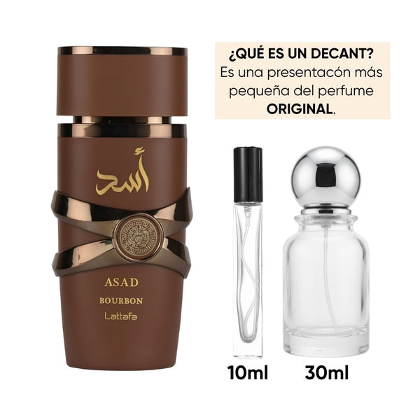 DECANT ASAD BOURBON LATTAFA EDP