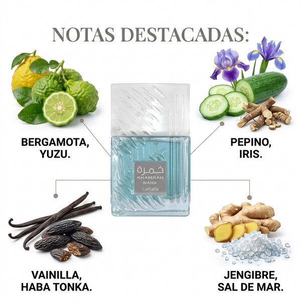 KHAMRAH WAHA EDP LATTAFA 100ML