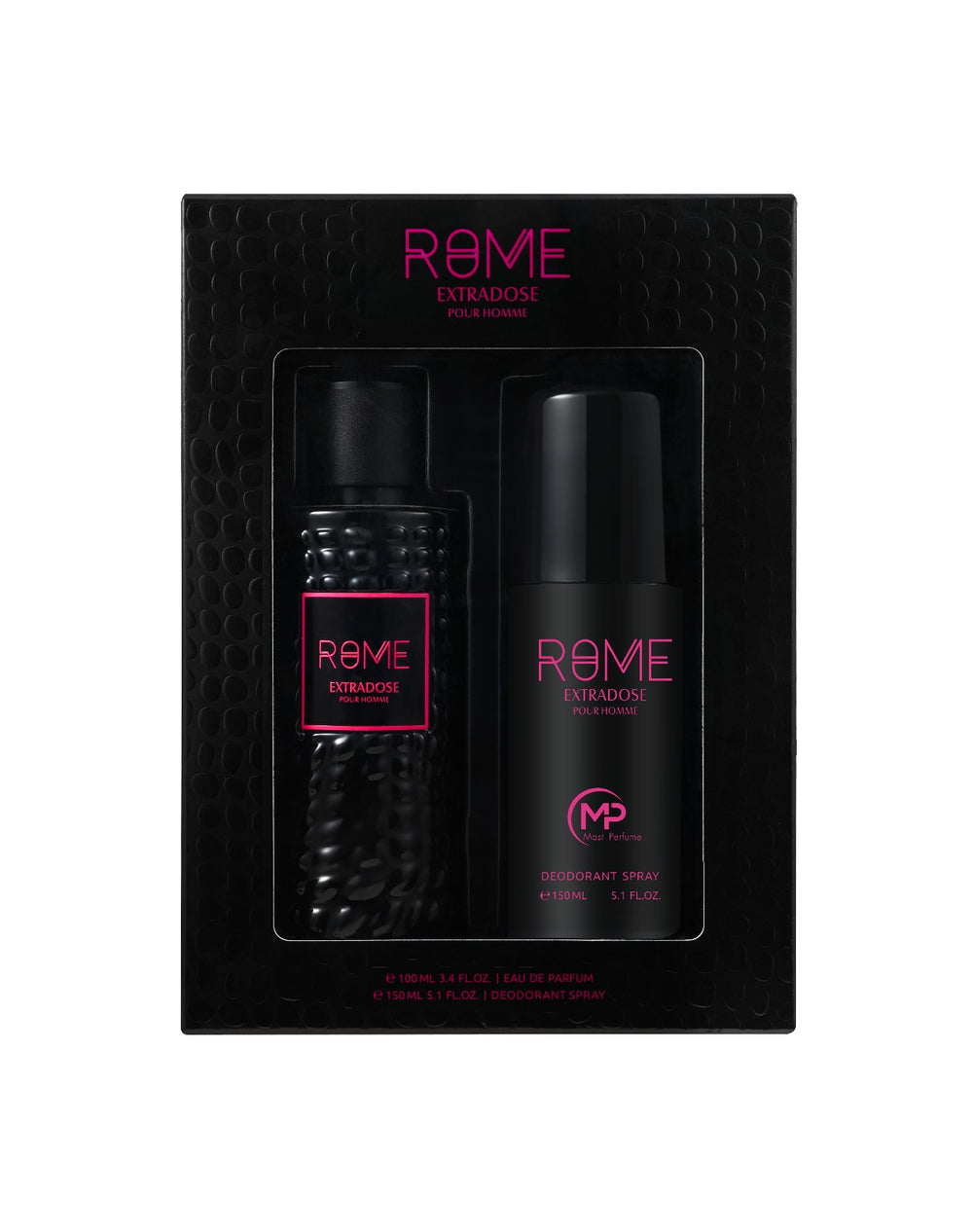 ROME EXTRADOSE SET PERFUME 100ML Y DESODORANTE 150ML