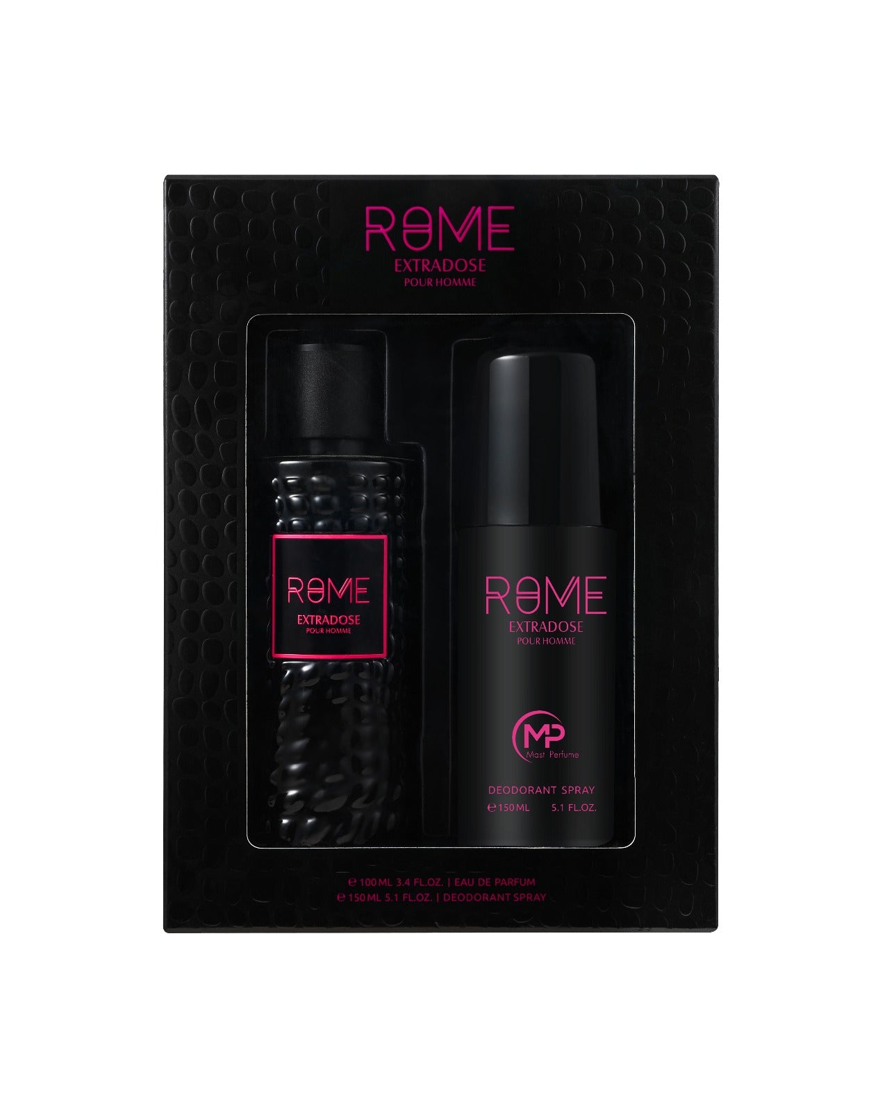 ROME EXTRADOSE SET PERFUME 100ML Y DESODORANTE 150ML